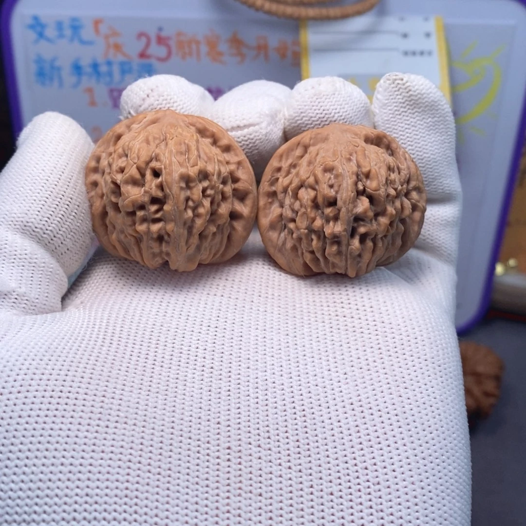 把件文玩核桃全品无修37尺头水儿挂月峰四座楼