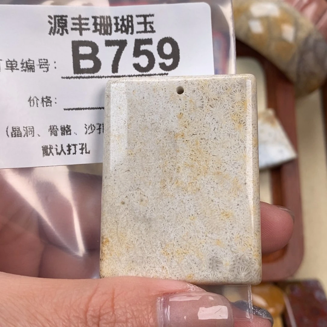 硅化玉颈饰未镶嵌稀****怪
