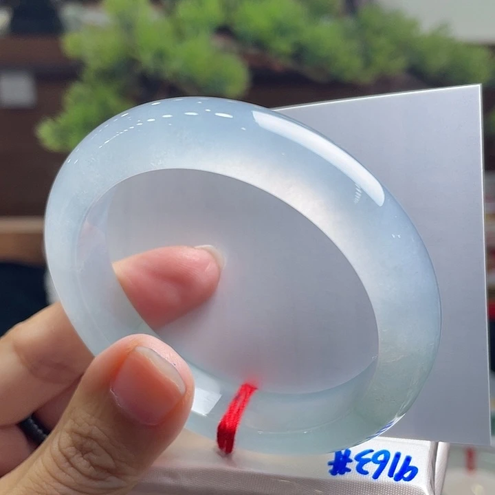 翡翠未镶嵌手镯14号 54+正圈 炸光强推