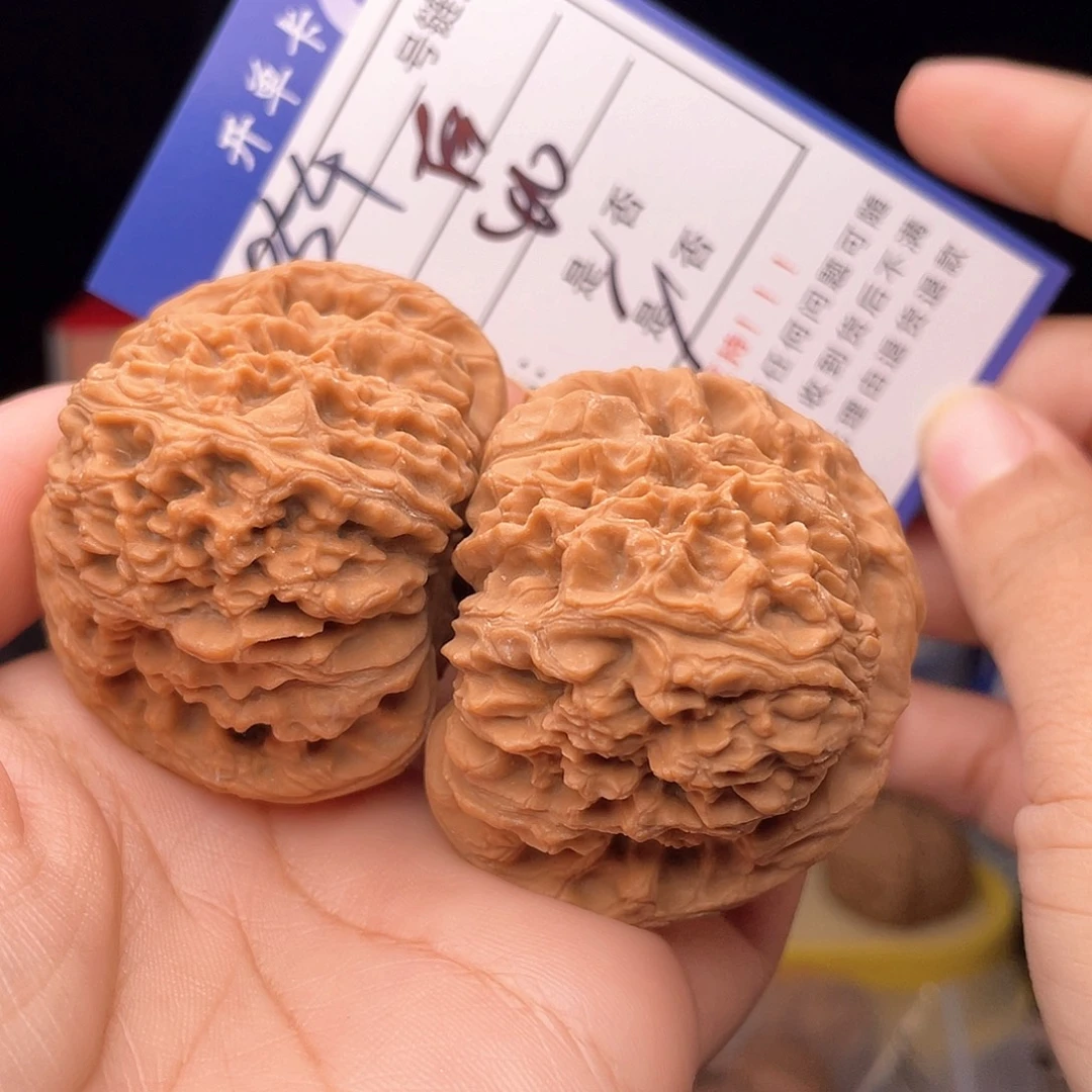 核桃文玩核桃手捻854