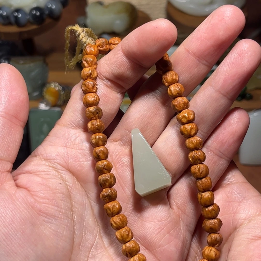 ****️和田玉未镶嵌颈饰