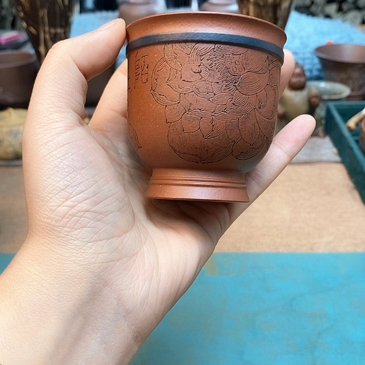 茶杯紫砂宜兴紫砂杯