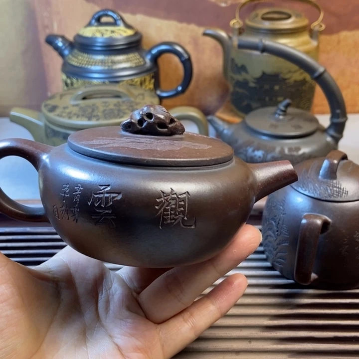 茶壶紫砂紫砂全手工