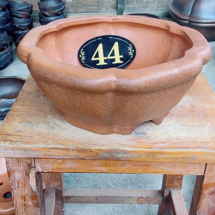 用**半杨冬益紫砂花盆