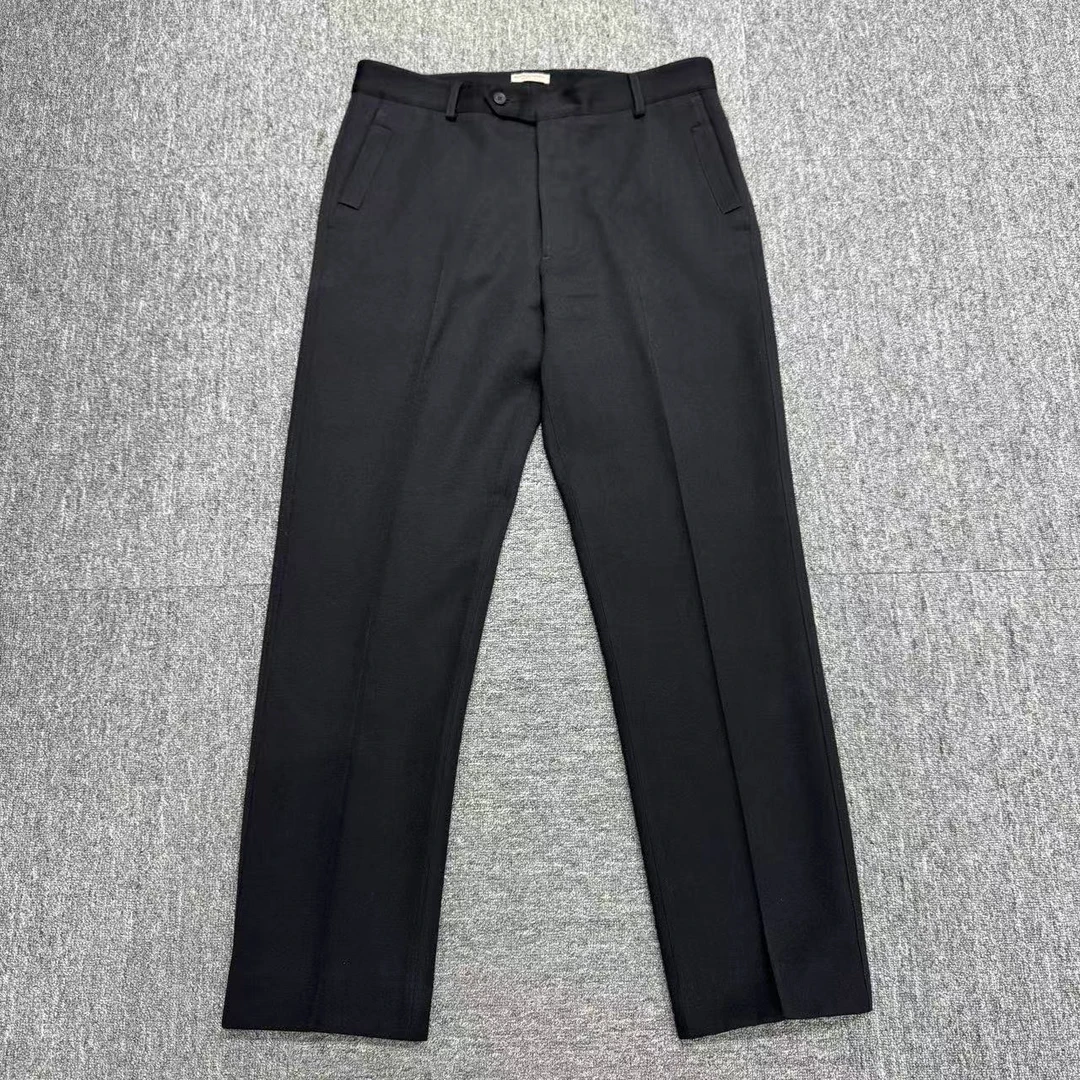 99新 BOTTEGA VENETA/葆蝶家 纯色羊毛休闲裤/12225