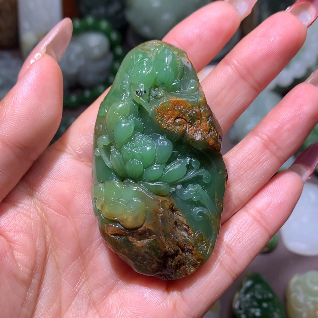 颈饰未镶嵌和田玉?****风