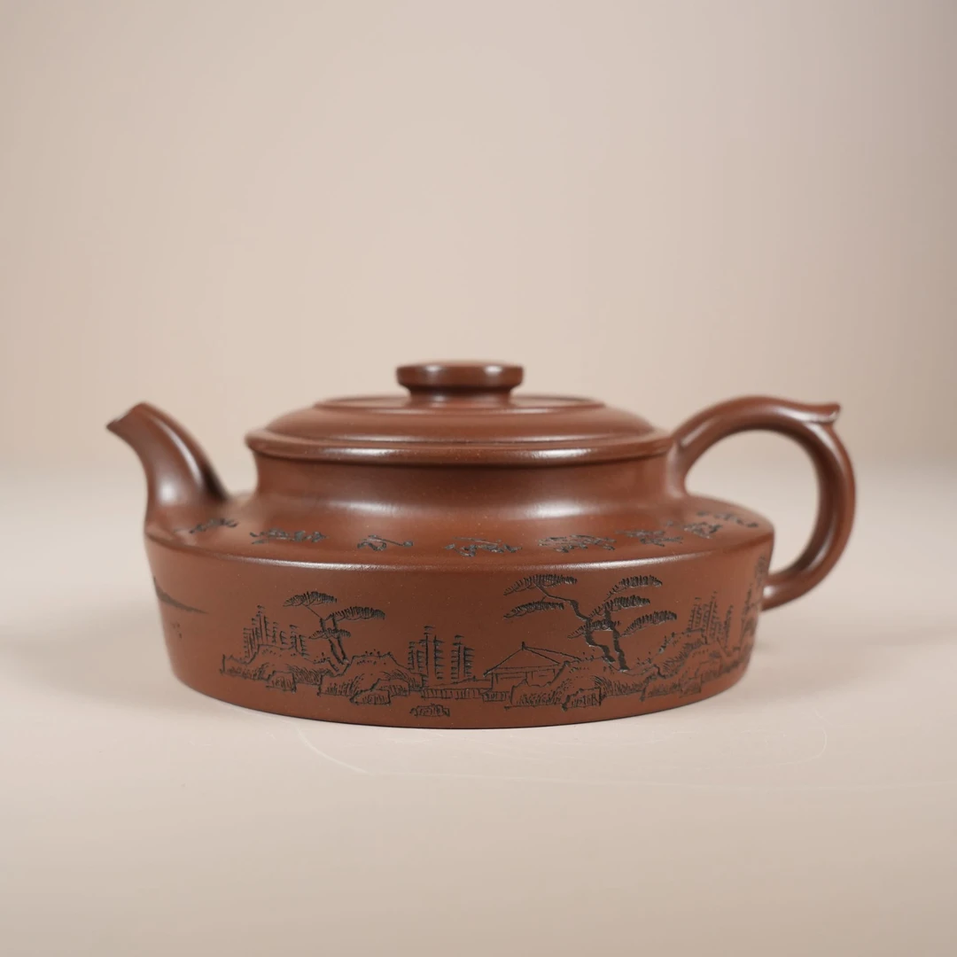 A12807 范菊英 古卣华亭 某革料 350