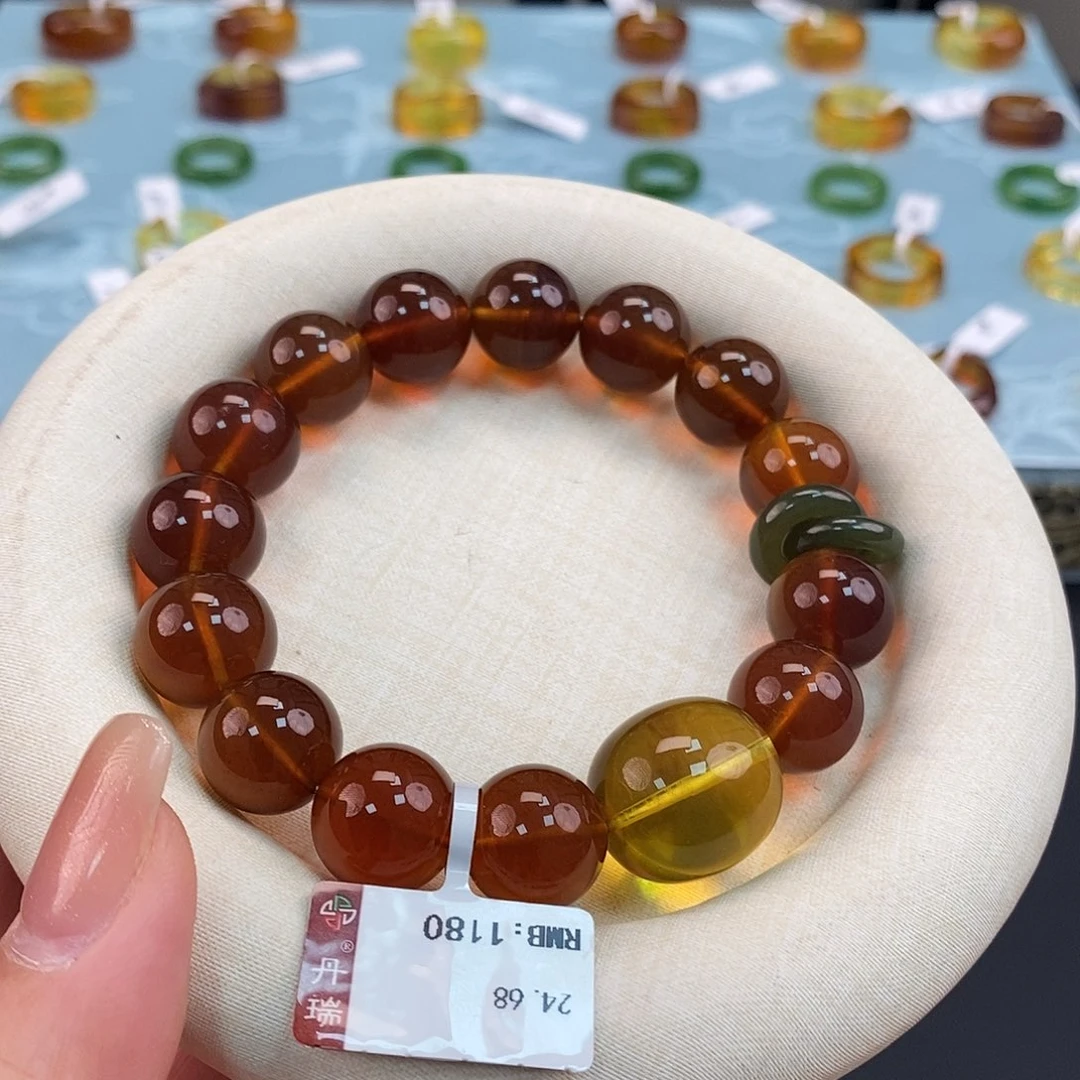 未镶嵌琥珀手链3107855