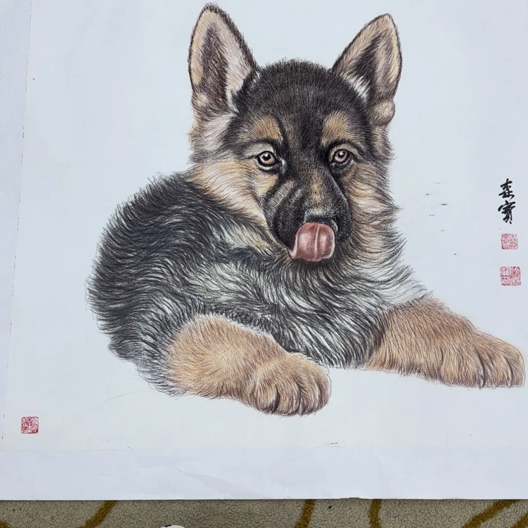 国画天*望徐森宝绘画作品 婉。