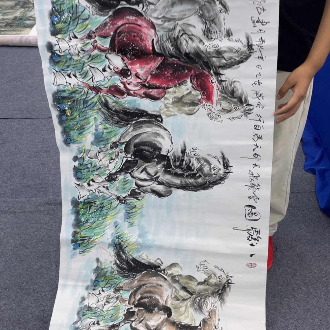 国画手绘国画欣赏一下
