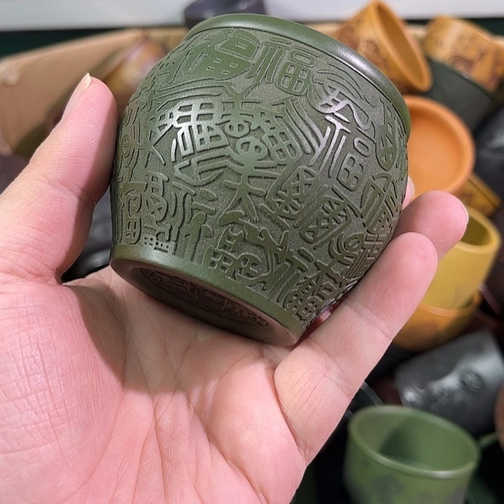 茶杯紫砂全手工紫砂主人杯