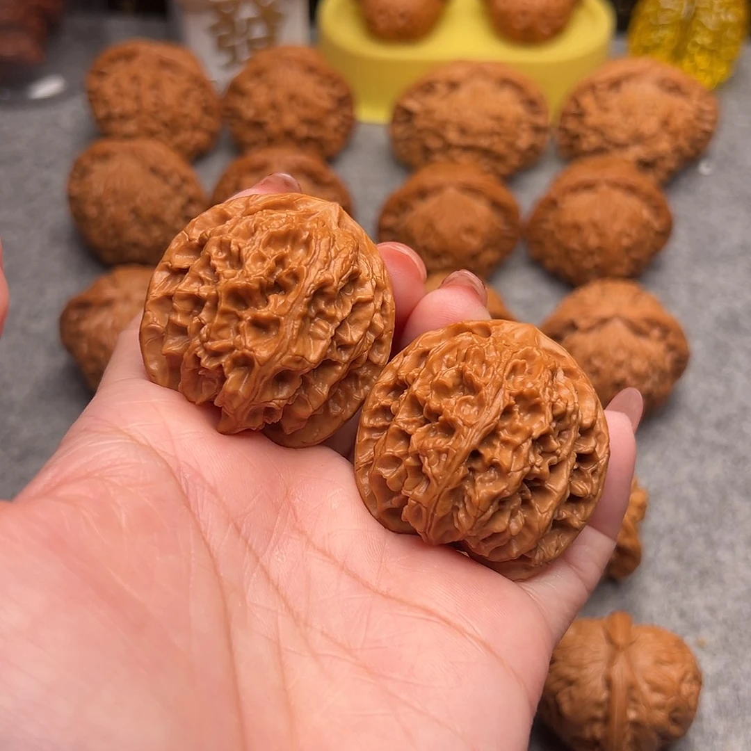 把件文玩核桃陶****子精品原装苹果41重43