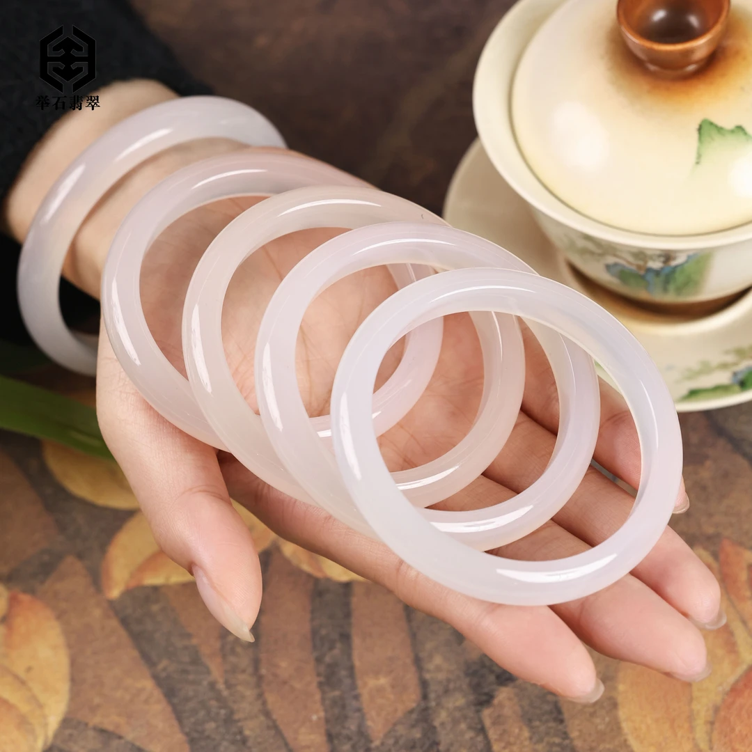 【举石珠宝】T0103-1980-0720玛瑙手镯（一件/圈口自选/多样性发）I