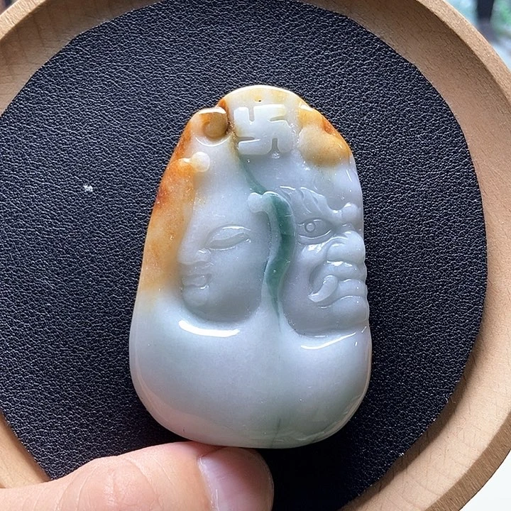 翡翠未镶嵌颈饰翡翠a货