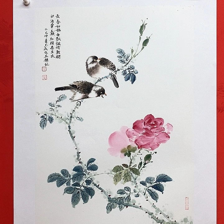 国画邓玉成老师精品之作。