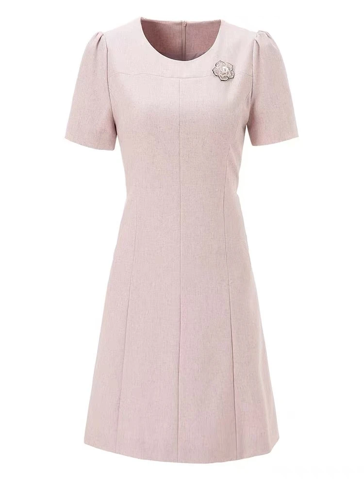 琴宝精选女装 春夏新款设计连衣裙（裙长92cm）LB-1465