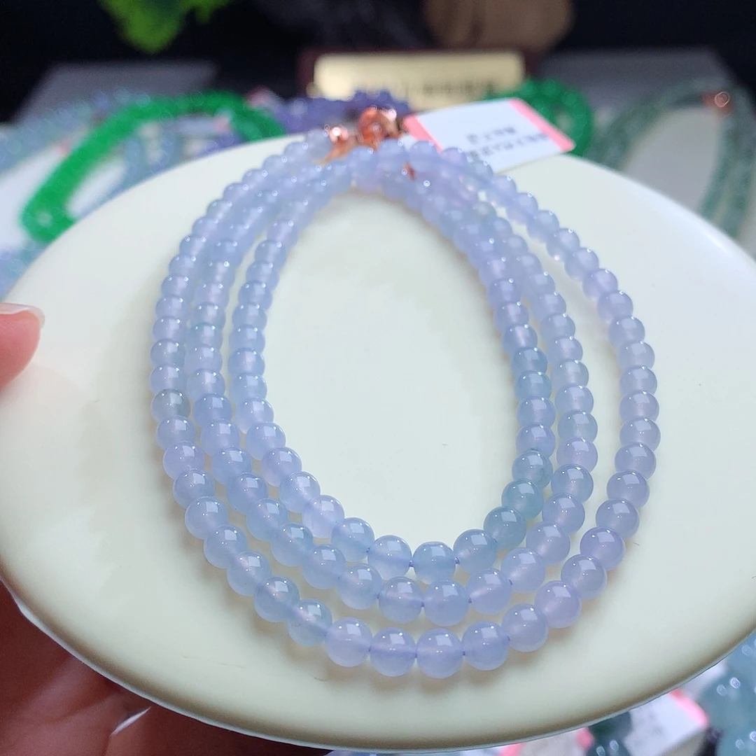 项链未镶嵌翡翠卡4.6mm