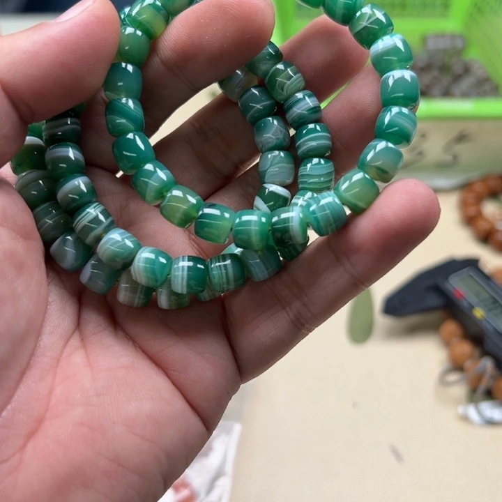 吊坠白玉菩提绿色5769