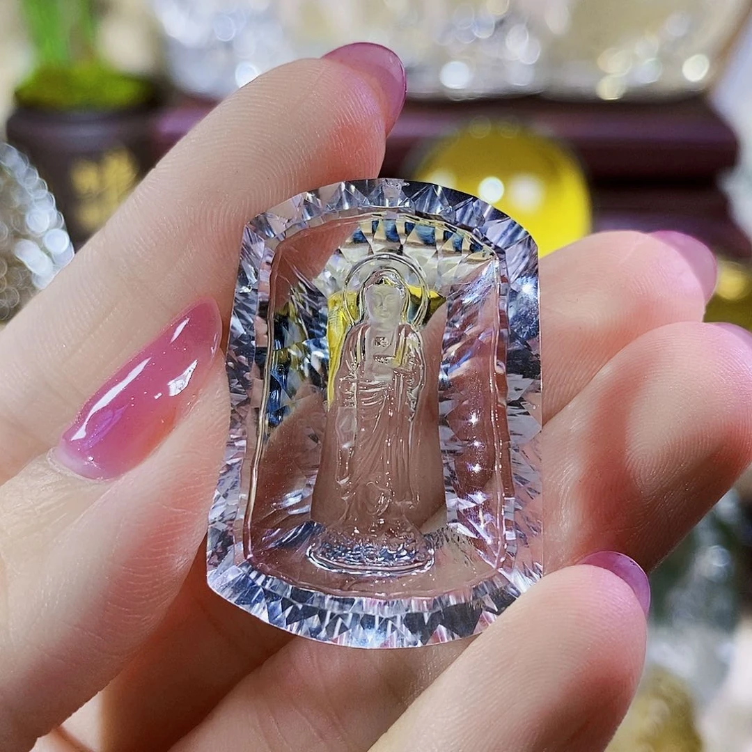 未镶嵌吊坠(赠链)水晶释*
