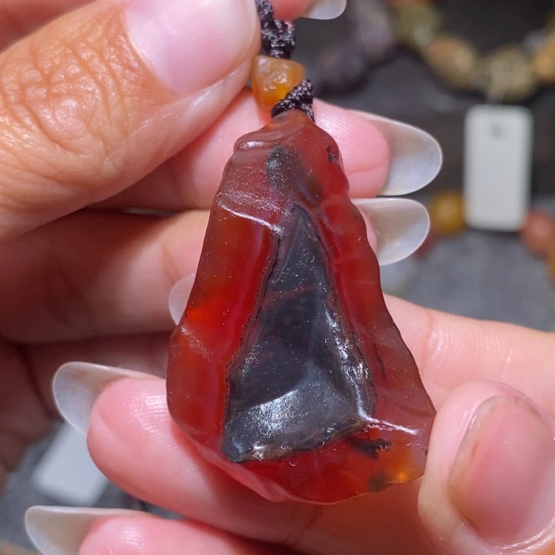 未镶嵌玛瑙/玉髓珠宝半成品