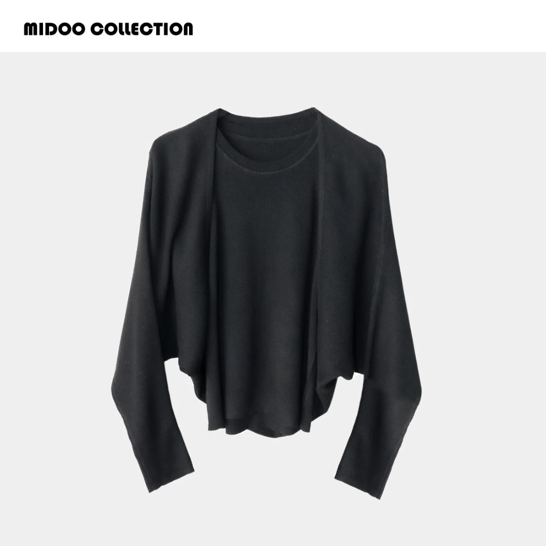 MIDOO 设计感针织两件套