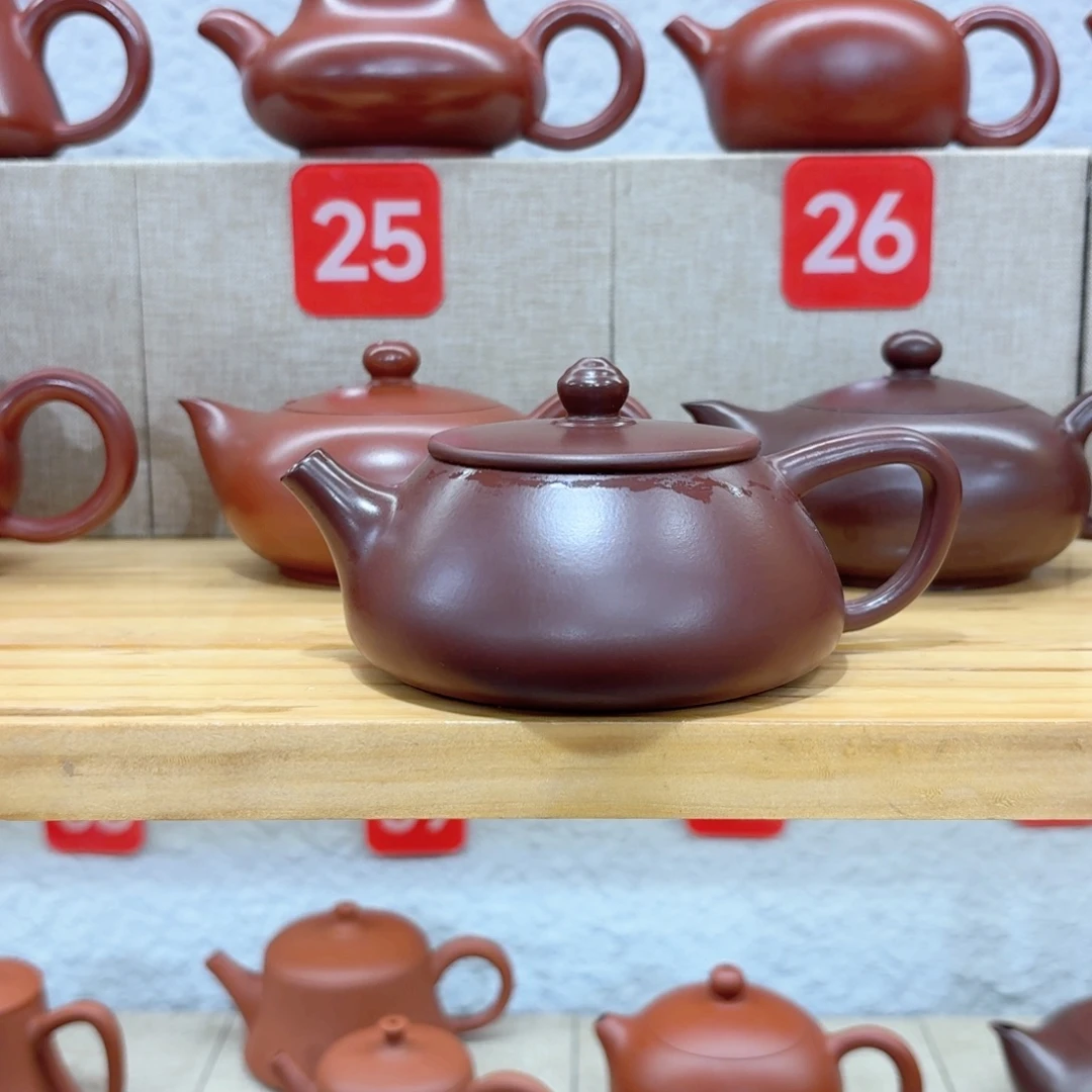 紫砂茶壶跑车瓢150毫升……