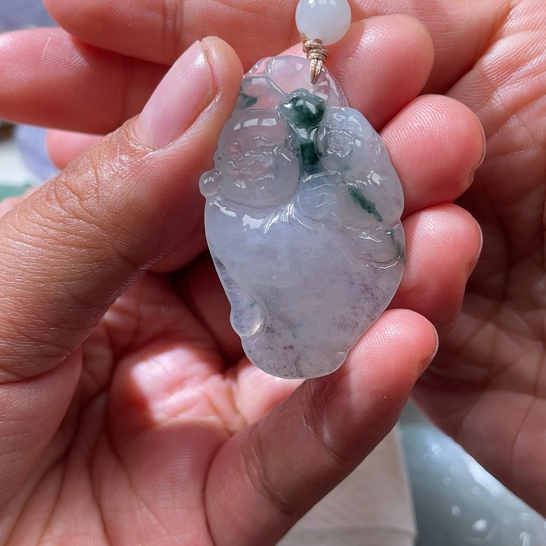 颈饰未镶嵌翡翠陌*开翡玉缘翡翠