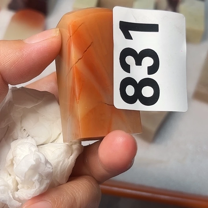 老挝石行**水老挝保利石印章