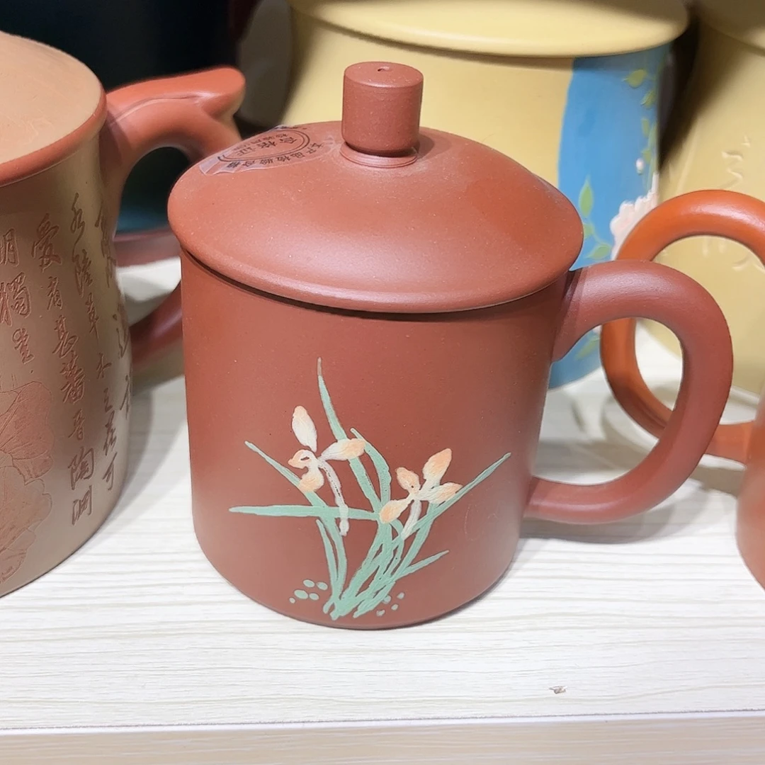 茶杯紫砂我手工制作