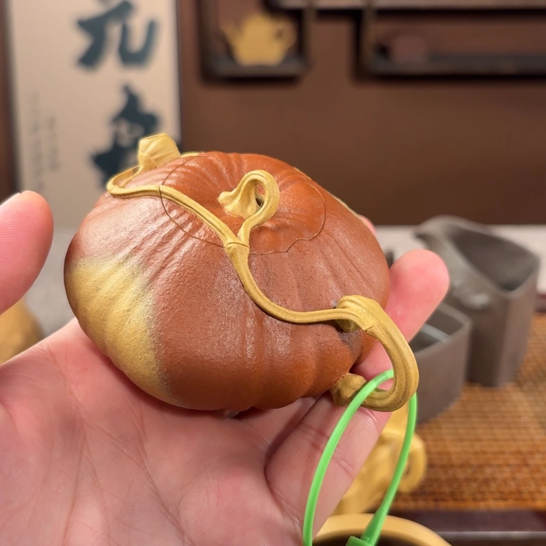 吴***光茶壶紫砂单壶南瓜