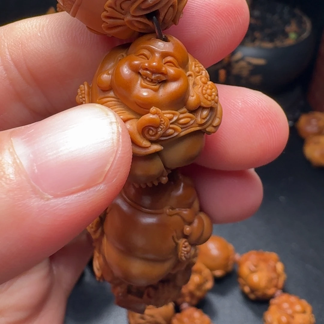 缘***手串/手链橄榄核弥勒
