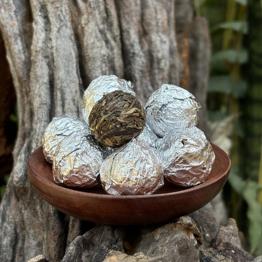 新班章 | 班章村乔木2023年普洱生茶龙珠8克*10粒甜度厚度回味好