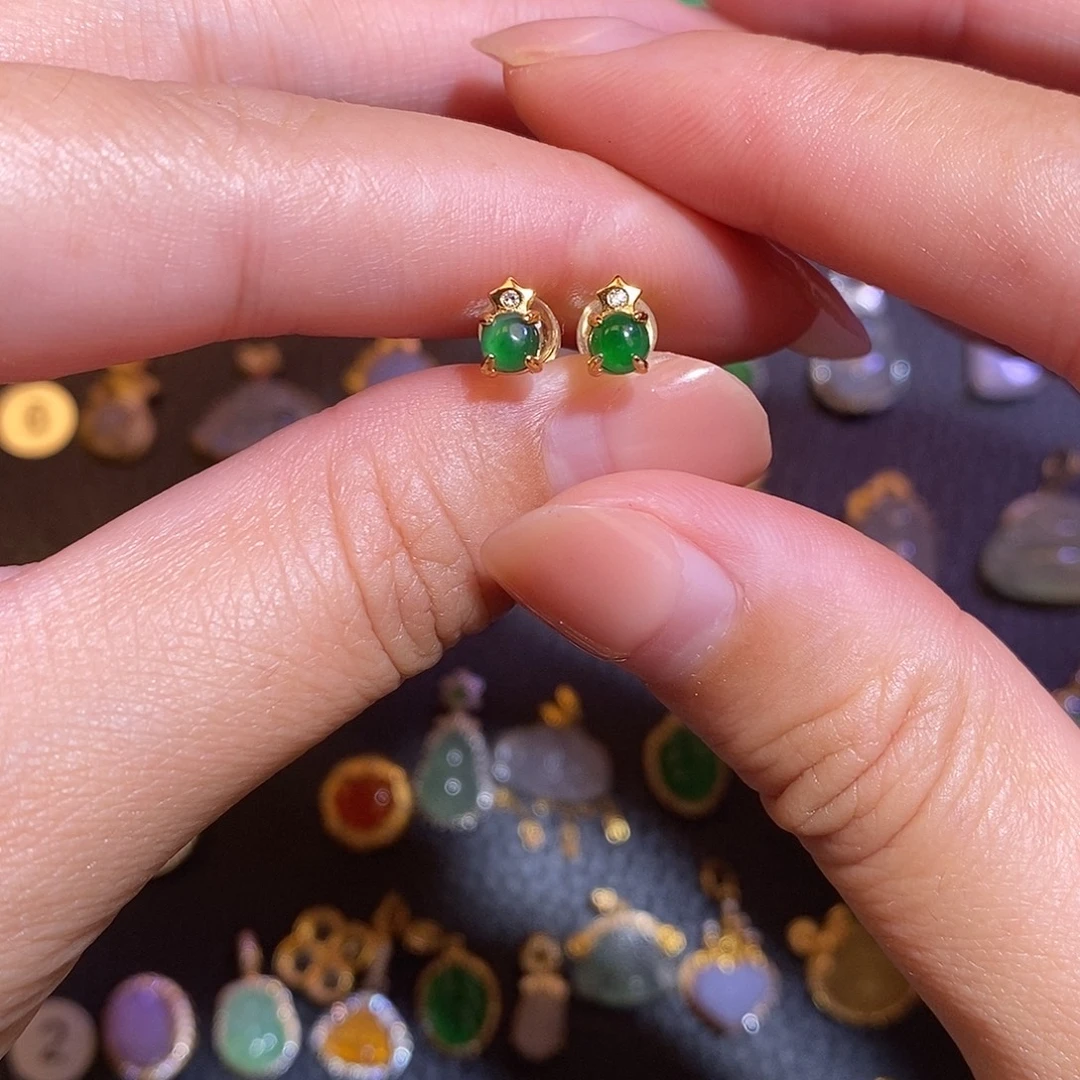 翡翠银S925镶嵌项链