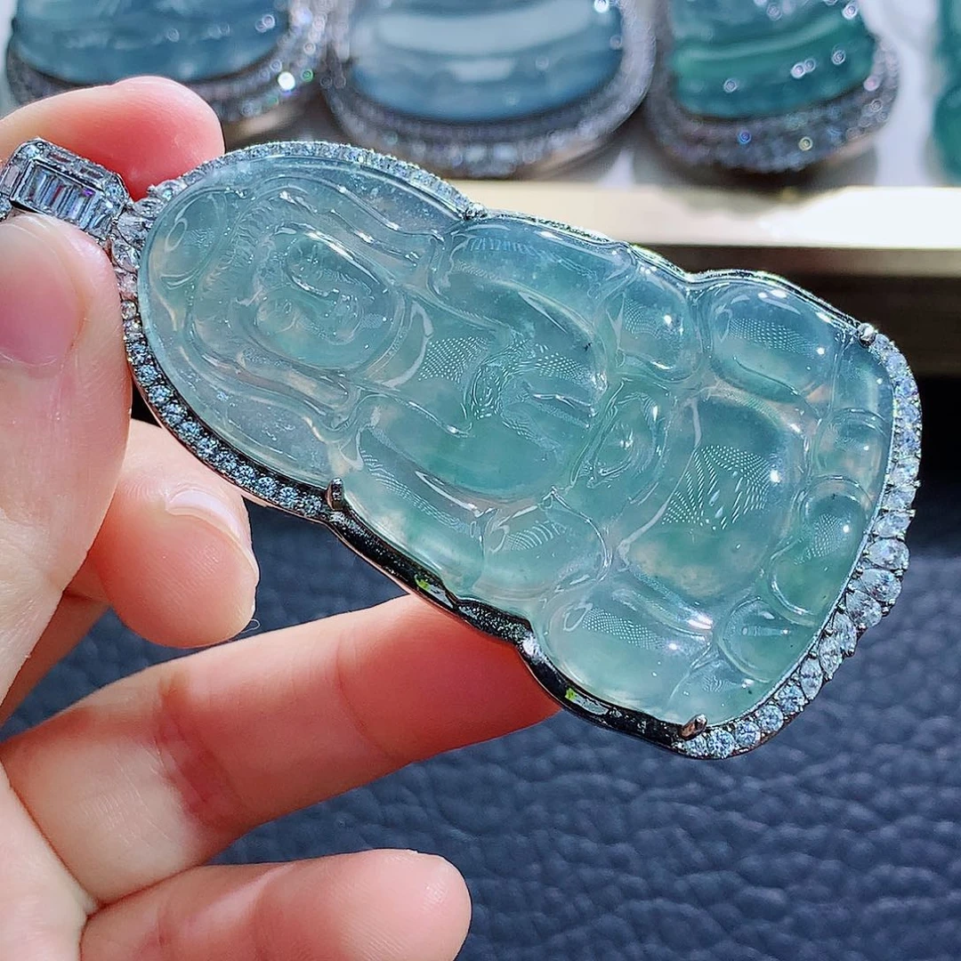 未镶嵌挂件翡翠翡翠