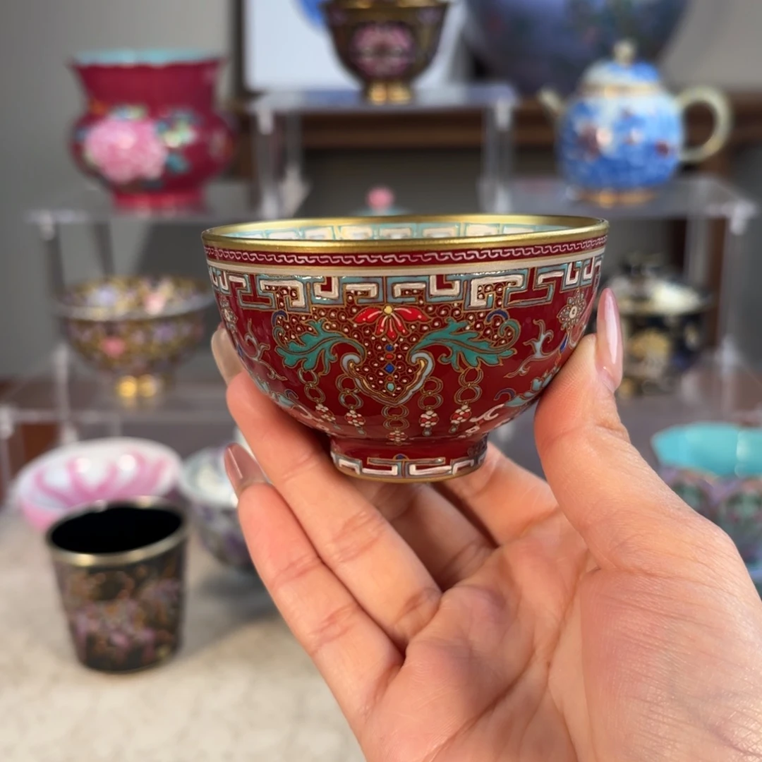 纯手工手绘 高端茶器