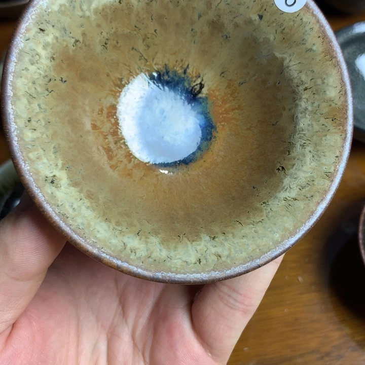 青***柴茶盏建窑建盏茶盏主人杯