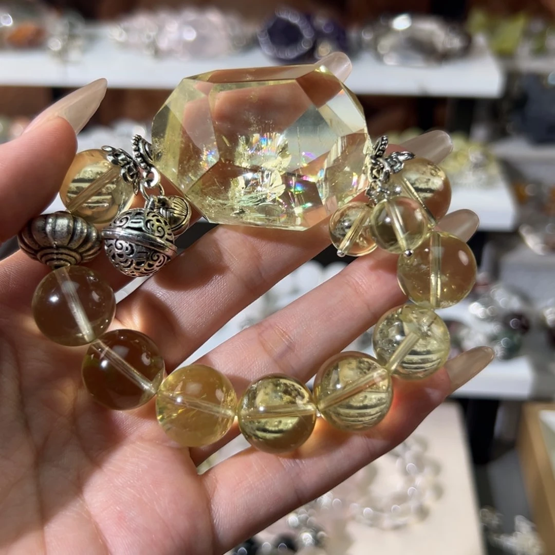 合金手链水晶牛**主手串