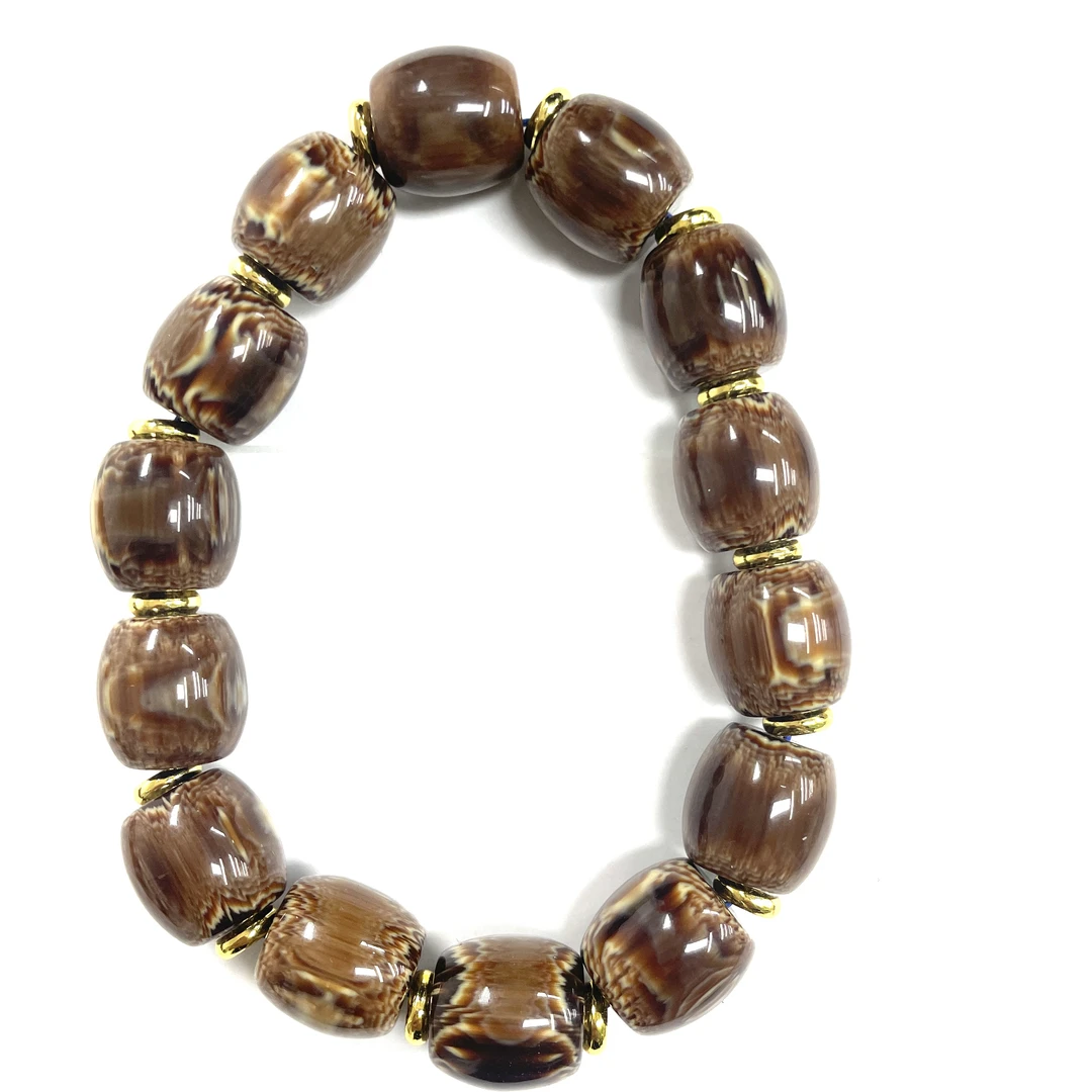 B173号12mm花色直切珠手串