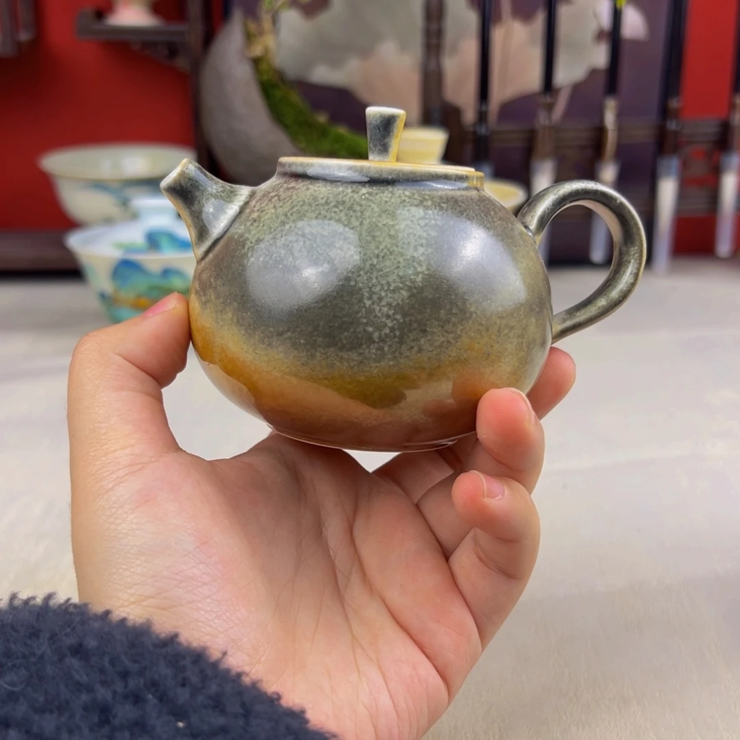 杯子纯手工柴烧主人杯