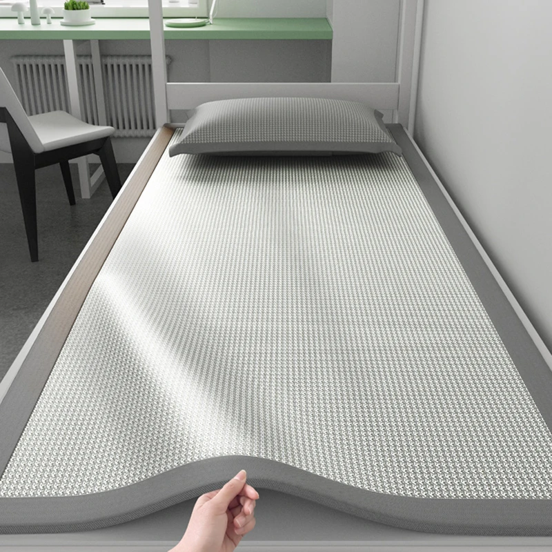 夏季凉感冰丝凉席床单单件2025新款垫子床盖学生宿舍单人床垫软垫