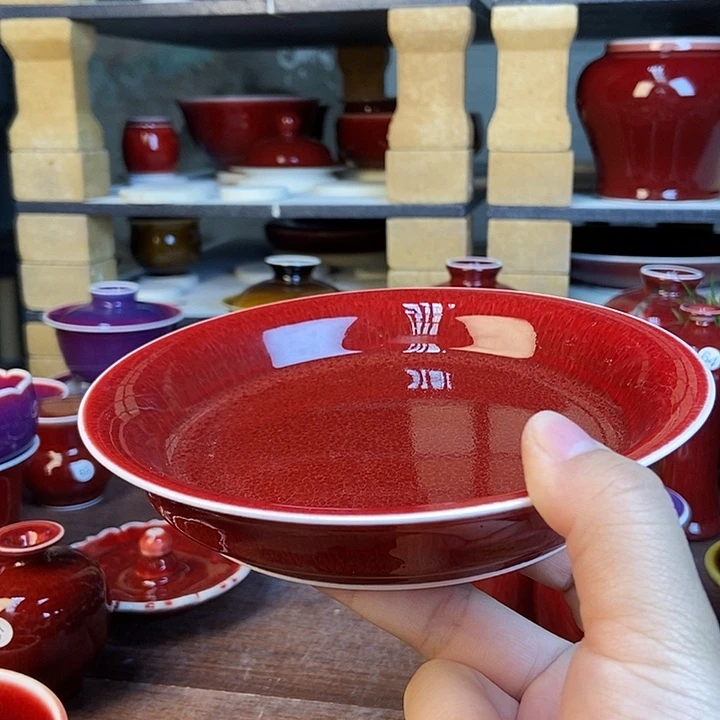 陶瓷景德镇名陶坊原矿郎红
