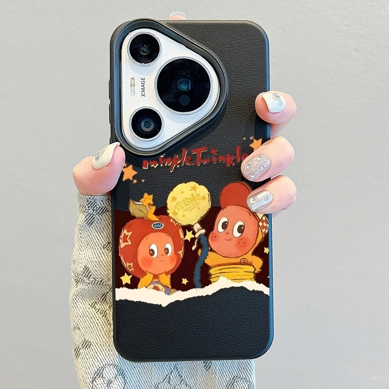 超棒星星人适用华为Pura70Pro手机壳文字Pura70ultra防摔保护套软