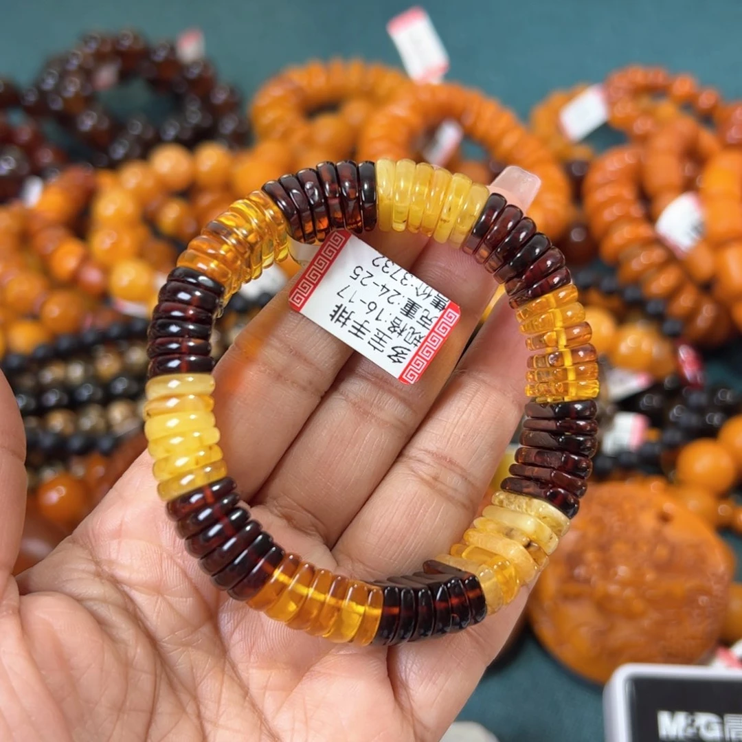 琥珀珠宝奇石未镶嵌竹**霞59