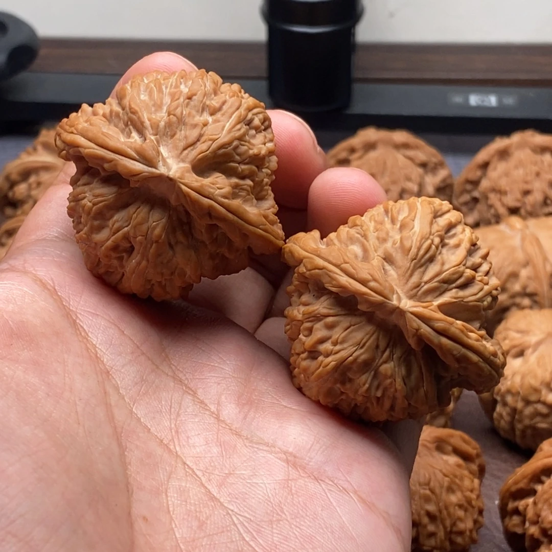 吊坠文玩核桃全品老款白狮子45