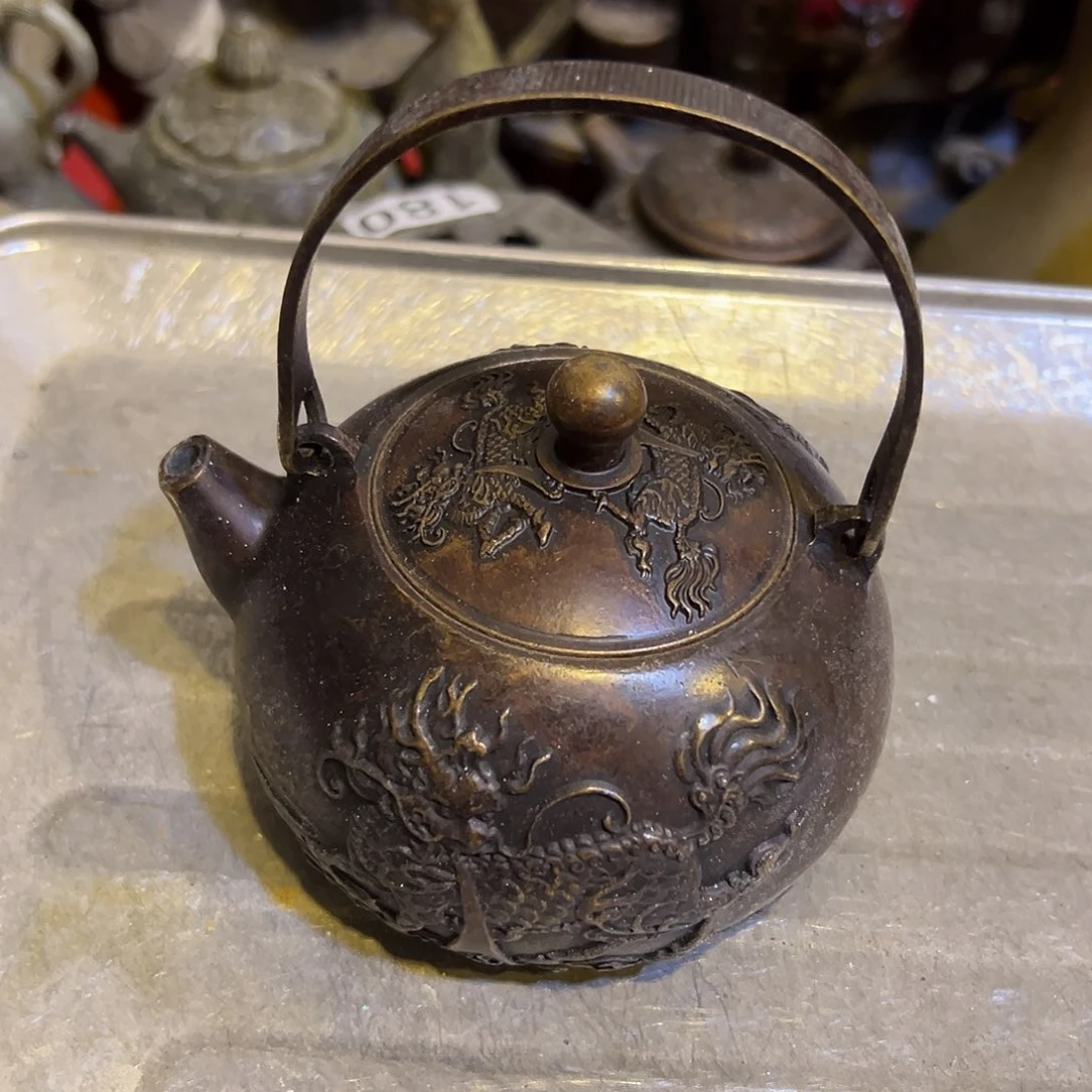 黄铜摆件，文房摆件