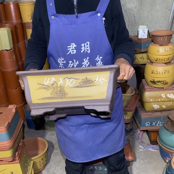 紫砂花盆紫砂艺术