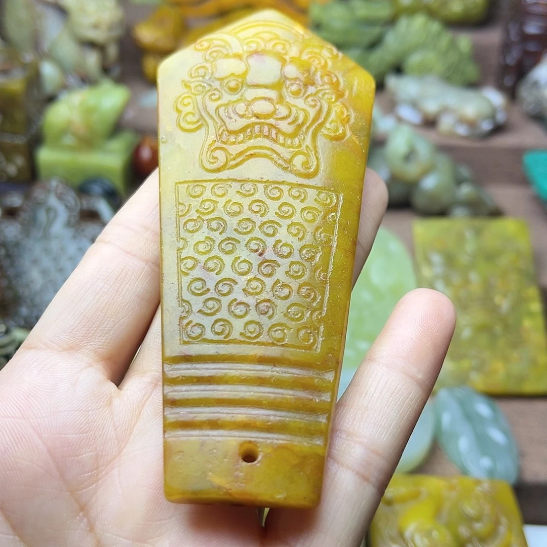 白玉菩提吊坠121，。