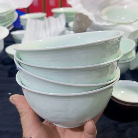 景德镇瓷器精品展示碗5寸