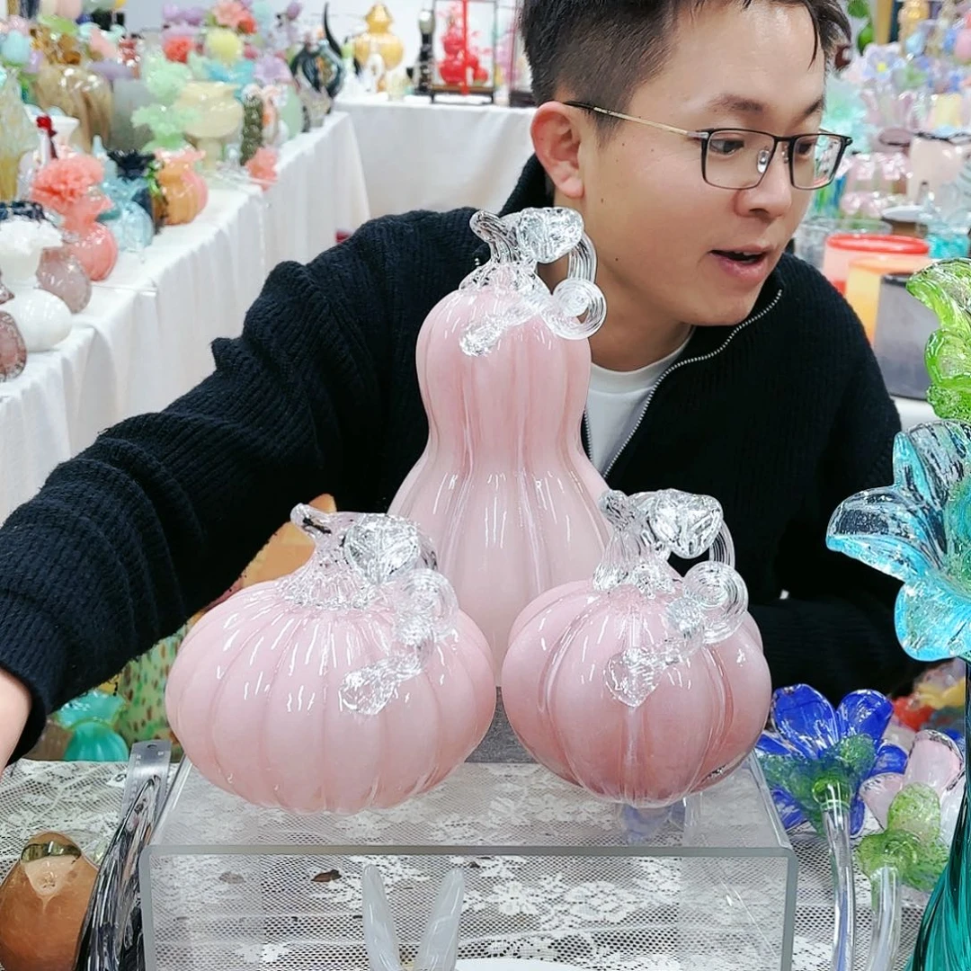 福利不退不换琉璃花瓶艺术品