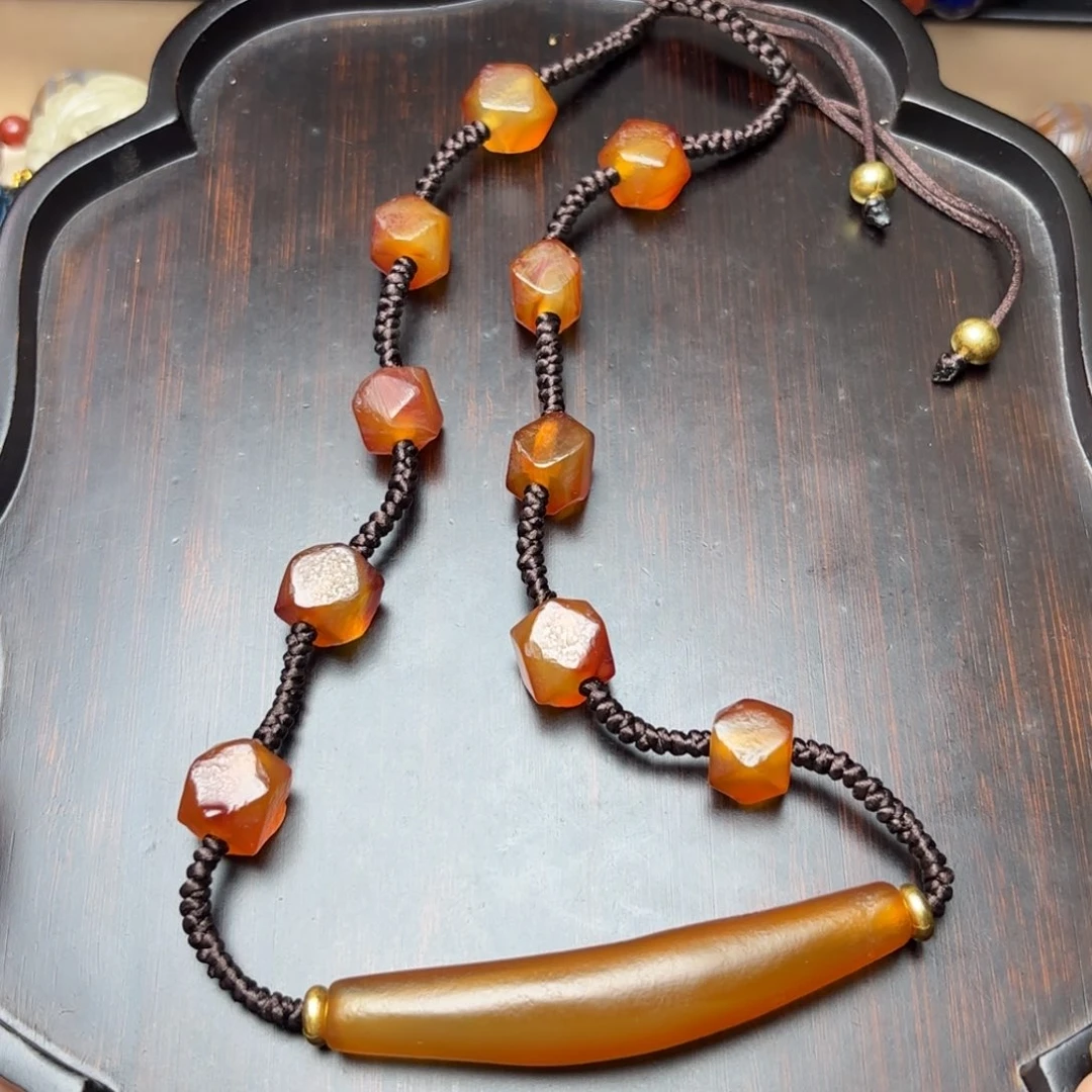 玛瑙/玉髓未镶嵌颈饰